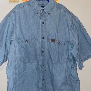 Wrangler Denim Button Up
